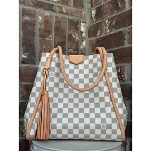 Louis Vuitton Propriano Handbag Damier Azur 43829